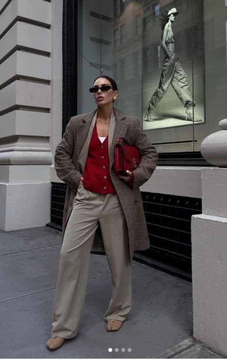 How To Style The Classic Plaid Blazer Trend On 2024