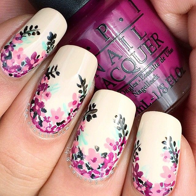 2015 Cute Spring Nail Art Ideas
