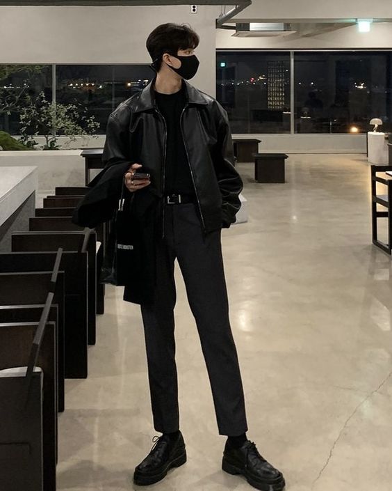 Chill in Style 2024 : Winter Korean Men's Outfit Ideas to Beat the Cold