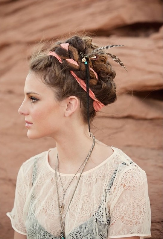 2014 Trend Boho Hairstyle inspirations