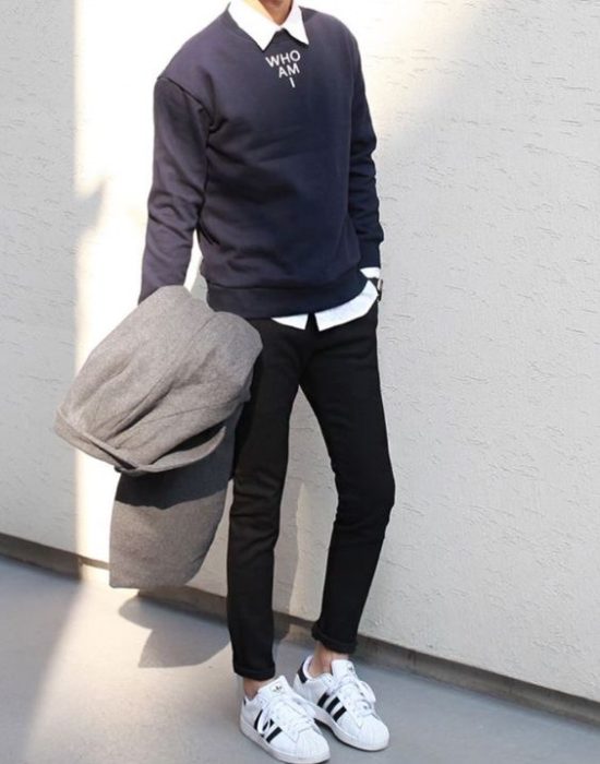 How To Style: Men's Outfit Ideas with Adidas Superstars on 2024