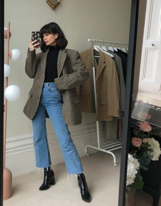 How To Style The Classic Plaid Blazer Trend On 2024