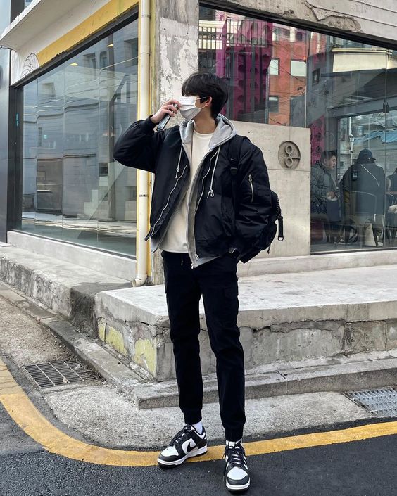 Chill in Style 2024 : Winter Korean Men's Outfit Ideas to Beat the Cold