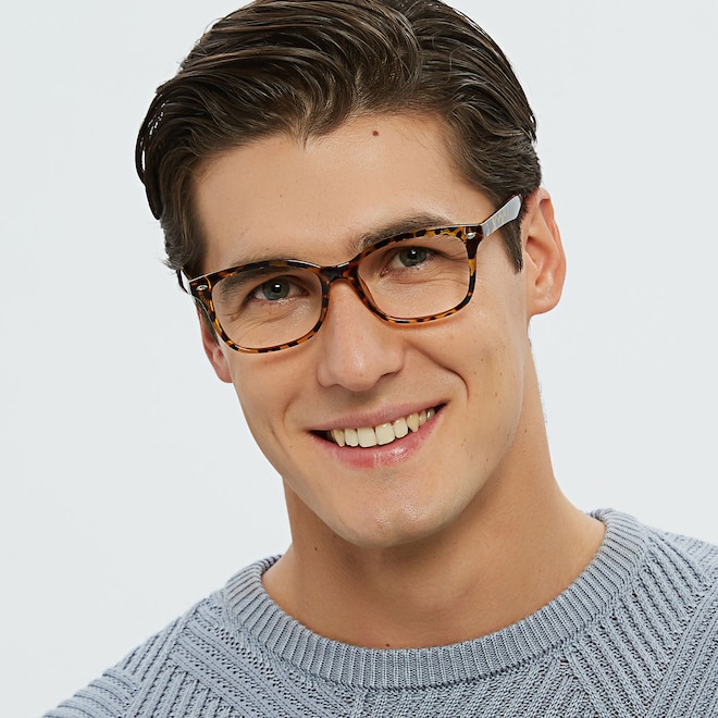 Hyannis - Rectangle Tortoise Eyeglasses