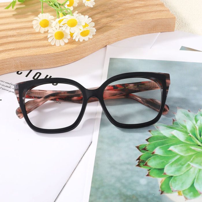 Angelo Square Black Glasses