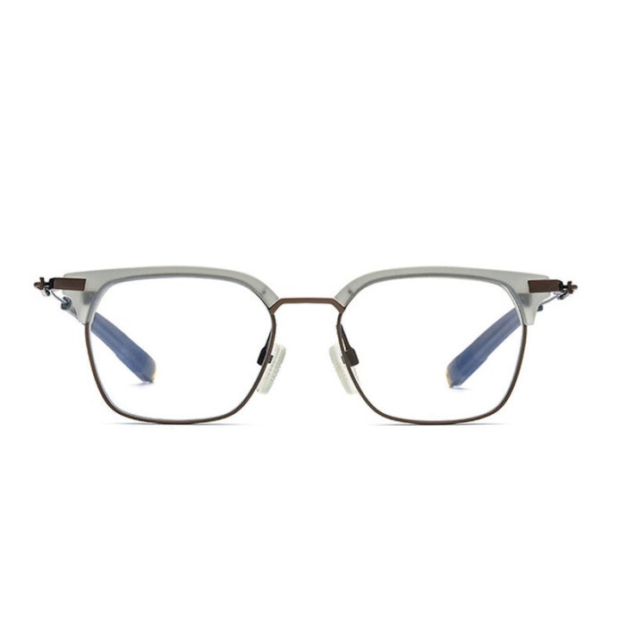 Felton Browline Gray Glasses