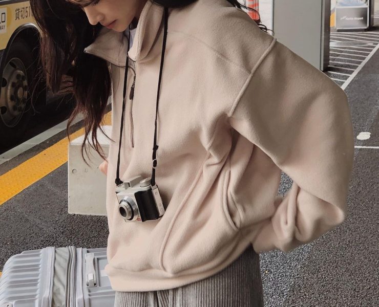 Tiktok Fashion Trend 2023 - How to Style Half Zip Sweater