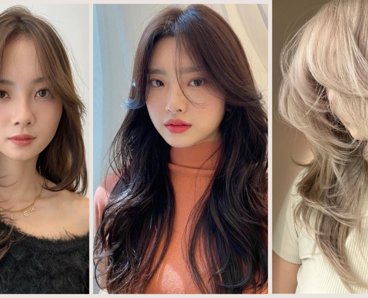 5 Trending Curtain Bangs Korean Hairstyles 2024