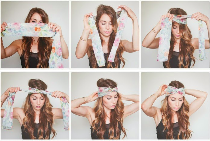 Put a scarf on your head