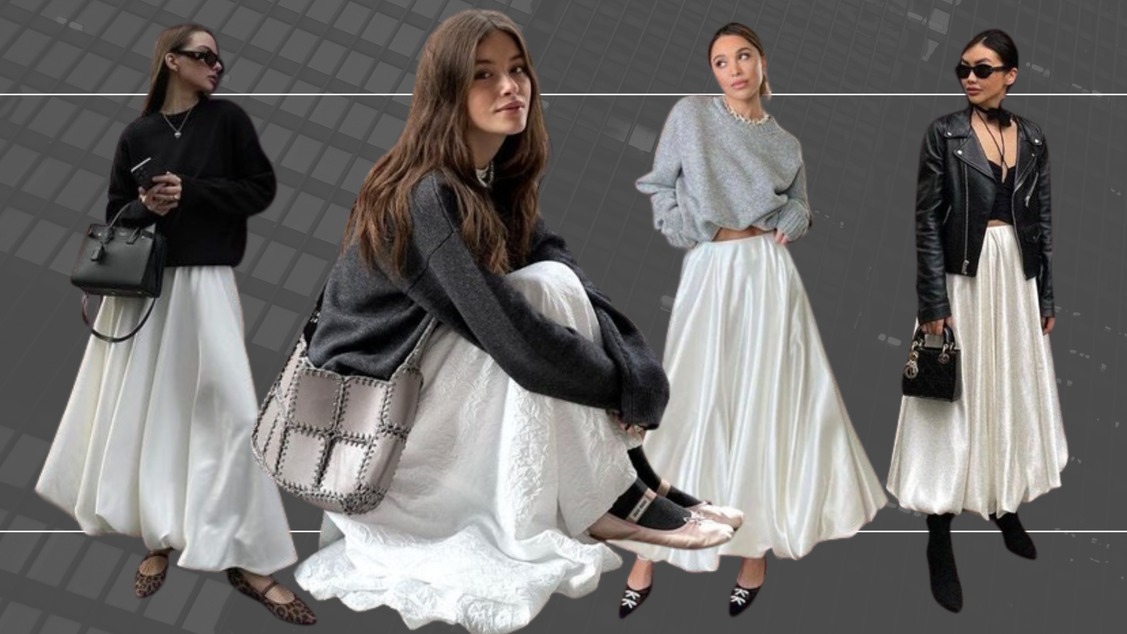 The White Maxi Skirt Are Trending Now - Here’s To Style Them On 2024