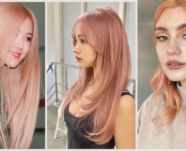 Trending Hairstyle 2024: How to Rock the Peach Hair Color everyone is Talking About