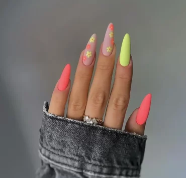 Neon Nail Art Ideas for 2024 Summer Vibes