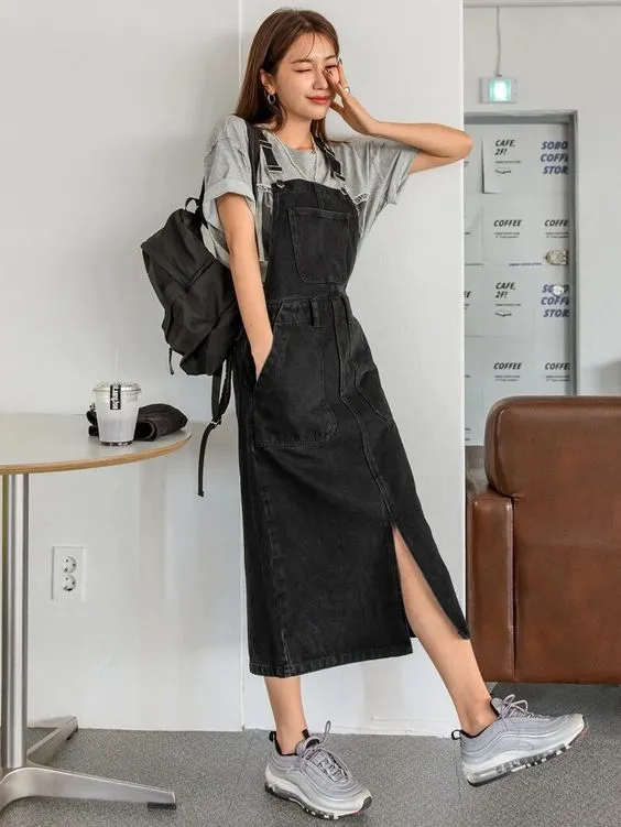 The Chicest Ways To Wear Denim Overalls On 2024