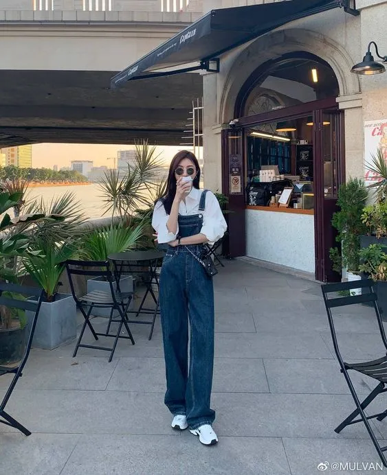 The Chicest Ways To Wear Denim Overalls On 2024
