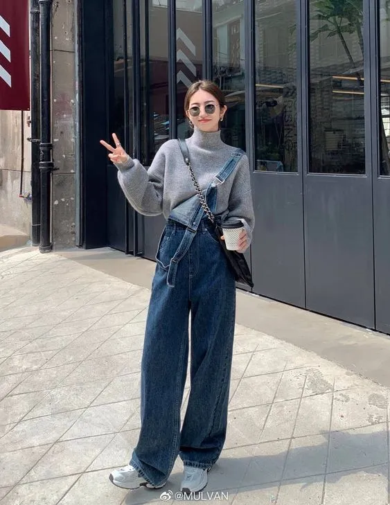 The Chicest Ways To Wear Denim Overalls On 2024