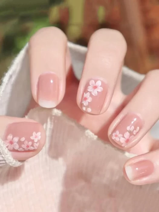Blossom in Manicures: The Ultimate Sakura Nail Art Guide for Spring 2024