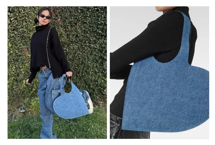How Jennie BLACKPINK Rocked the Viral Denim Tote Bag —It’s Gonna Be Huge!
