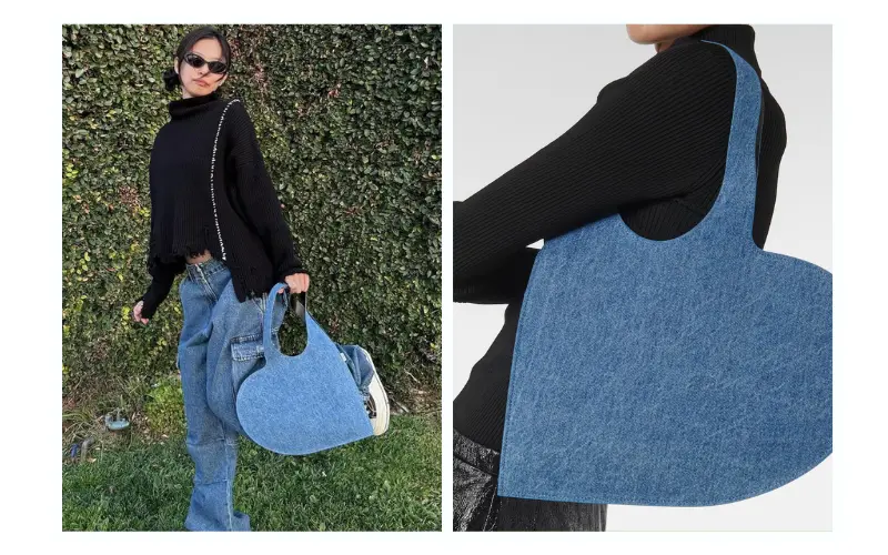 How Jennie BLACKPINK Rocked the Viral Denim Tote Bag —It’s Gonna Be Huge!