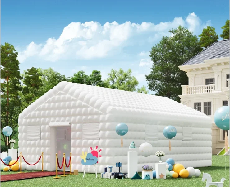 How to Throw the Ultimate Backyard Party: Inflatable Nightclub & Fun with Friends