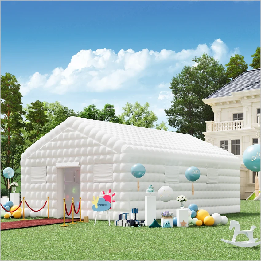 How to Throw the Ultimate Backyard Party: Inflatable Nightclub & Fun with Friends