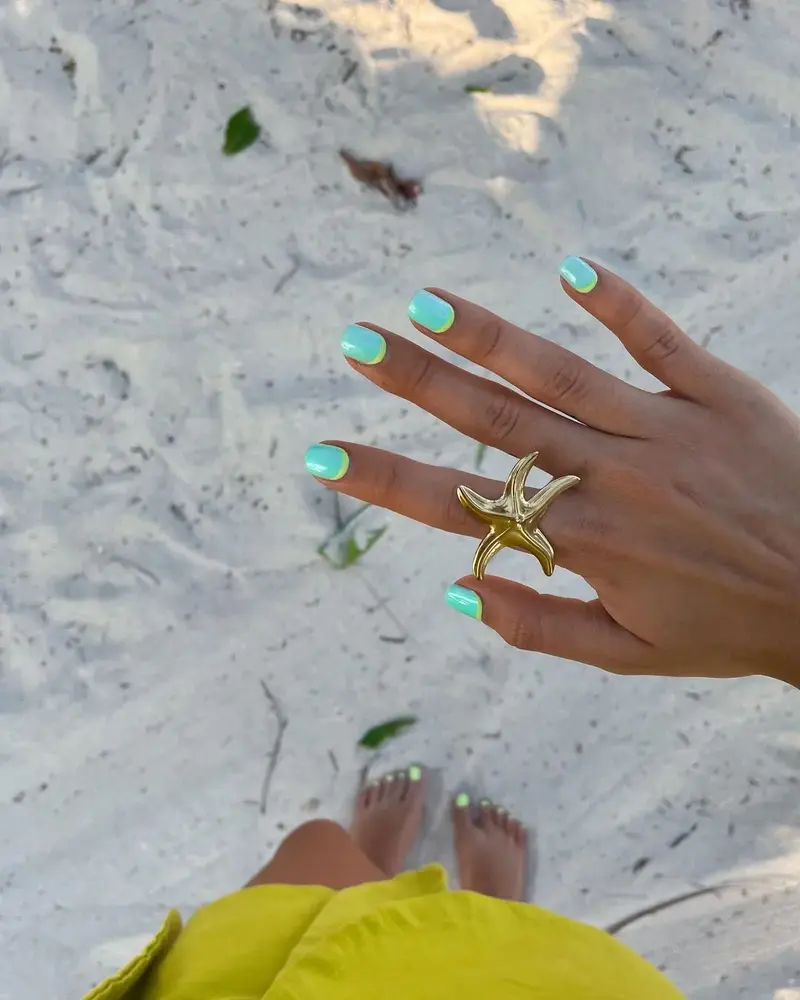 Neon Nail Art Ideas for 2024 Summer Vibes