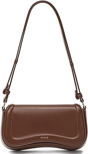 Keyli Small Shoulder Bag for women Trendy Crossbody Purse Waterproof Leather Handbags Clutch Tote Designer Bags