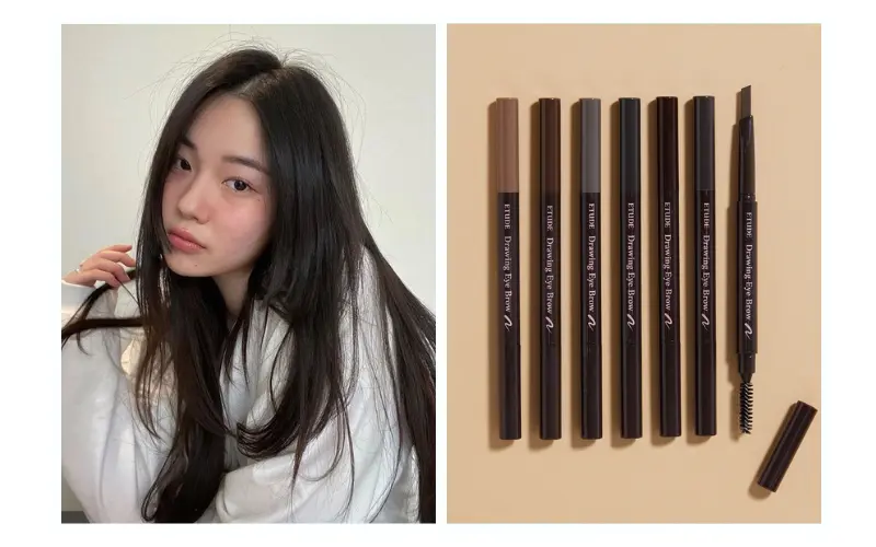 Korean Eyebrows for Beginners- Tips for Natural, Straight Brows