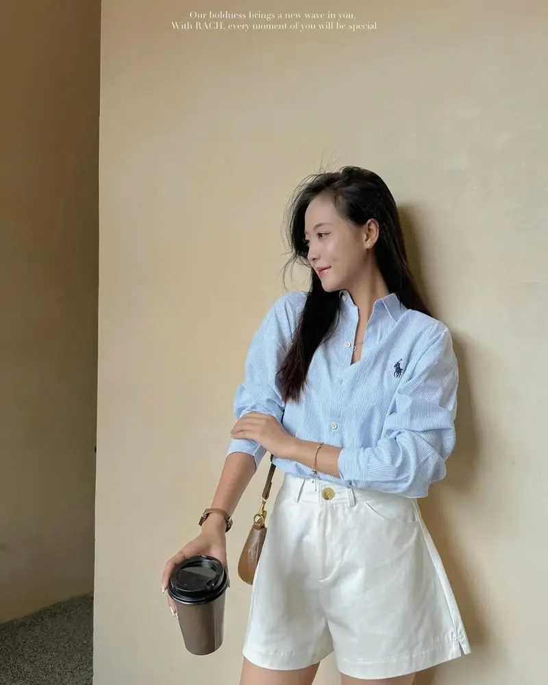 Chic Ways to Style a Blue Striped Button-Up For Spring/Summer 2024
