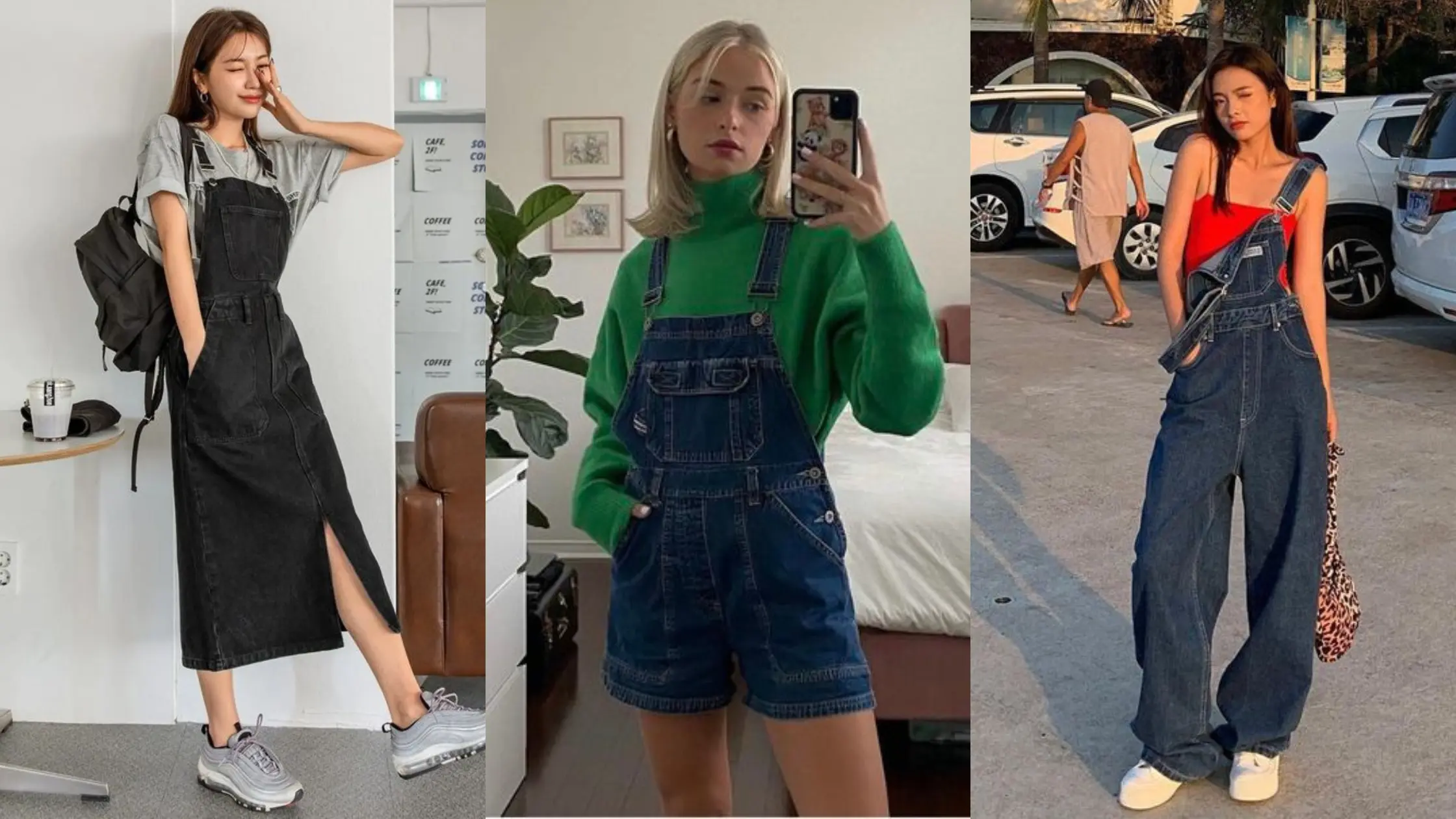 The Chicest Ways To Wear Denim Overalls On 2024