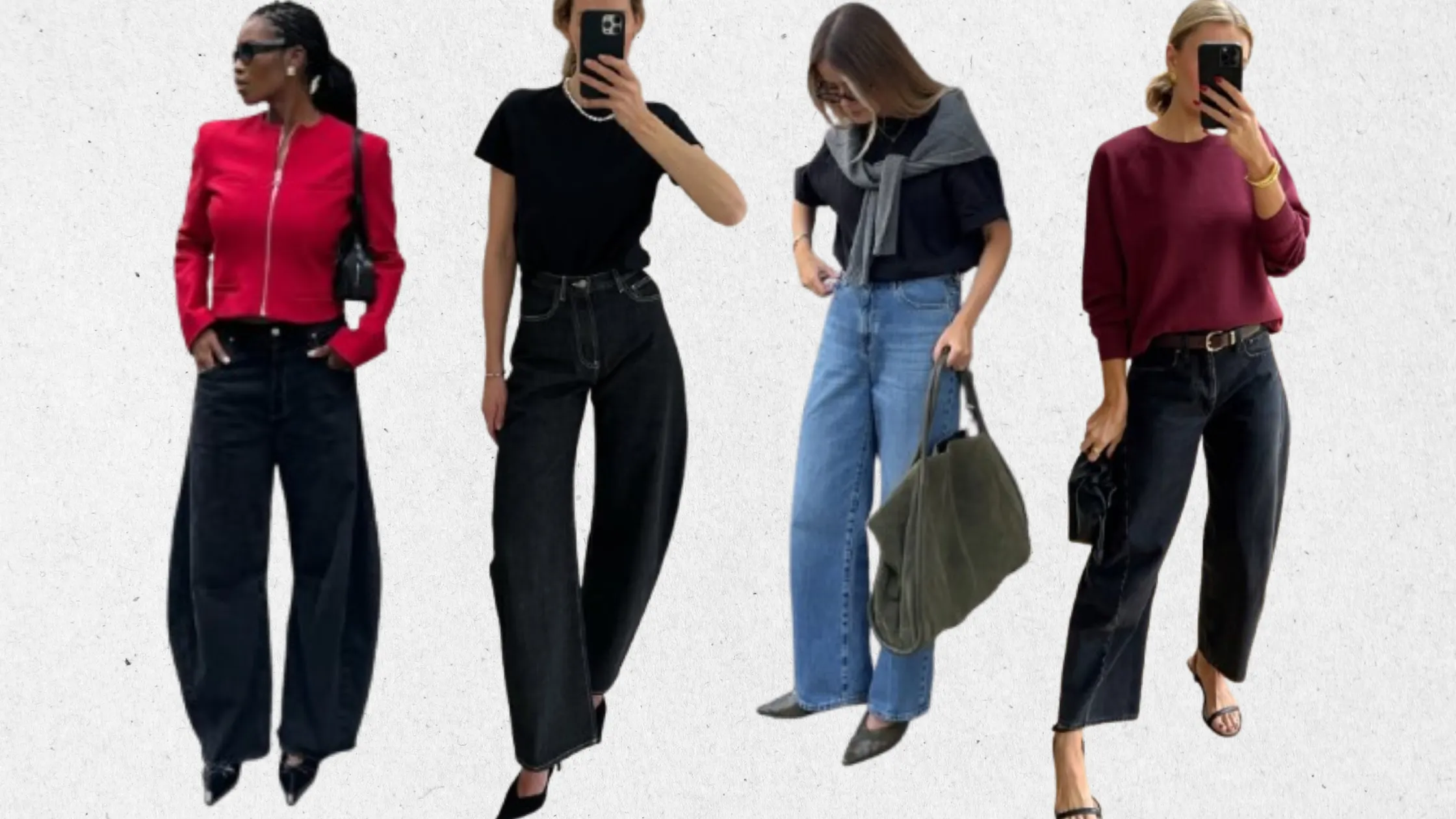 2025's Hottest Trend – How To Style Barrel Jeans Like A Fashionista