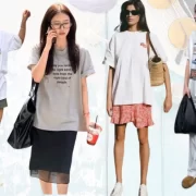 5 Vacation Outfit Formulas With Oversized Tee For Petite Girls